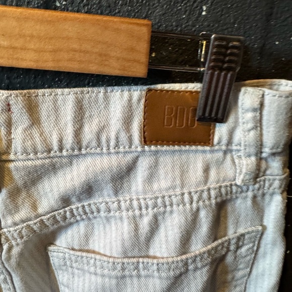 BDG White Light Gray Striped Slim Straight Jeans Size 27 - Picture 6 of 7
